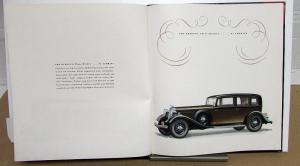 1933 Lincoln V-12 Custom Brunn Judkins Dietrich Willoughby Prestige Brochure