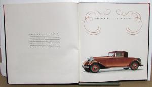 1933 Lincoln V-12 Custom Brunn Judkins Dietrich Willoughby Prestige Brochure