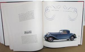 1933 Lincoln V-12 Custom Brunn Judkins Dietrich Willoughby Prestige Brochure