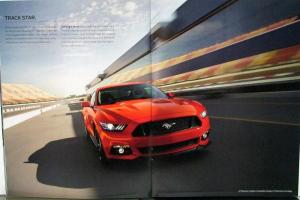 2015 Ford Mustang V6 GT EcoBoost Convertible Coupe Sales Brochure Original