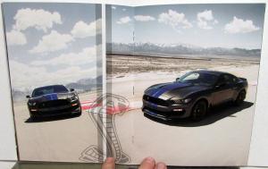 2017 Ford Mustang V6 GT EcoBoost Shelby GT350 GT350R Sales Brochure Original