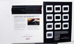 2000 Chevrolet Monte Carlo Press Kit Media Release SS NASCAR Indy 500 Pace Car