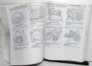 2002 Chrysler Sebring Sedan/Conv & Dodge Stratus Service Manual & Diag Manuals