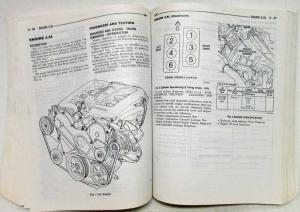 2002 Chrysler LHS/300M/Concorde and Dodge Intrepid Service Shop Manual & Diags