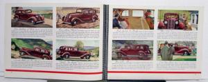 1934 Oldsmobile Eight Color ORIGINAL Sales Book Large Prestige Brochure Rare