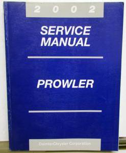 2002 Chrysler Prowler Service Shop Repair Manual
