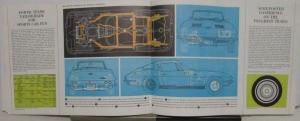 1963 Chevrolet Corvette Sales Brochure Split-Window Black Car Sting Ray & Conv