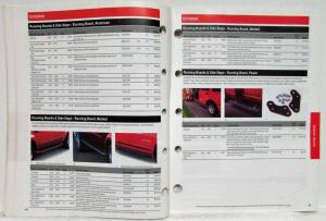 2010 MOPAR Accessories Databook - Chrysler Dodge Jeep Dealer Sales Reference
