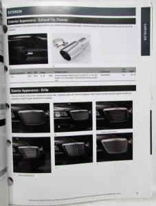 2012 MOPAR Accessories Databook - Chrysler Dodge RAM Jeep Dealer Sales Reference