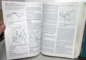 2001 Chrysler PT Cruiser Service Shop Repair Manual and Supplement
