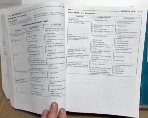 2001 Dodge Durango Service Shop Repair Manual & Chassis Diagnostic Procedures