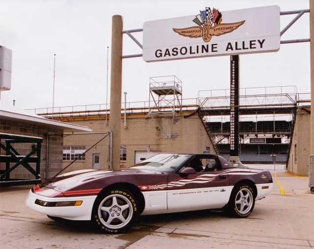 1995 Chevrolet Corvette Indy 500 Official Pace Car Press Photo 0158 - Color