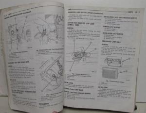 2000 Dodge Ram Van Wagon Dealer Service Shop Repair Manual Original