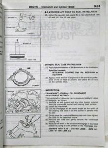 2000 Dodge Avenger Chrysler Sebring Service Shop Repair Manual 2 Vol Set