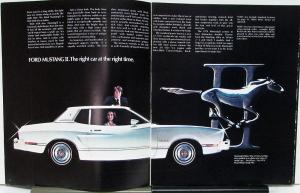 1974 Ford Mustang II Ghia Hardtop 3 Door 2+2 Mach 1 Sales Brochure Original