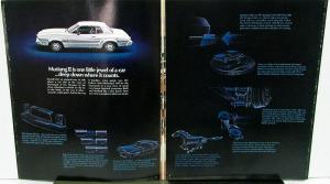 1974 Ford Mustang II Ghia Hardtop 3 Door 2+2 Mach 1 Sales Brochure Original