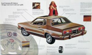 1974 Ford Mustang II Ghia Hardtop 3 Door 2+2 Mach 1 Sales Brochure Original