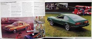 1977 Ford Mustang II Hardtop 2+2 Mach 1 Ghia Sport Cobra II Sales Brochure ORIG