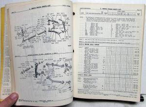 1955 MOPAR Parts List for Dodge Trucks C-Series Excludes Power Wagon & Route Van