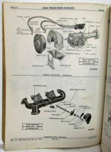 1960 MOPAR Parts List for Dodge Trucks P-Series