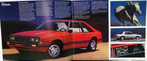 1979 Ford Mustang 2 3 Door Sport Ghia Cobra Color Sales Brochure Original