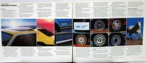1979 Ford Mustang 2 3 Door Sport Ghia Cobra Color Sales Brochure Original