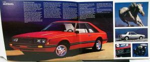 1979 Ford Mustang 2 3 Door Sport Ghia Cobra Color Sales Brochure REVISED Orig