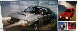 1979 Ford Mustang 2 3 Door Sport Ghia Cobra Color Sales Brochure REVISED Orig