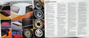 1980 Ford Mustang Sport Ghia Cobra 2- 3- Door Color Sales Brochure REVISED Orig