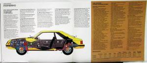 1980 Ford Mustang Sport Ghia Cobra 2- 3- Door Color Sales Brochure REVISED Orig