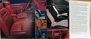 1980 Ford Mustang Sport Ghia Cobra 2- 3- Door Color Sales Brochure REVISED Orig