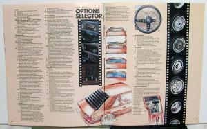 1981 Ford Mustang Sport Ghia Cobra 2 Door 3 Door Sales Brochure REVISED Original