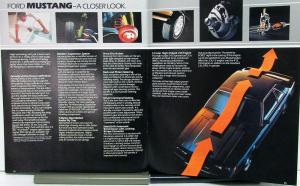 1982 Ford Mustang L GL GLX GT Sales Brochure REVISED Jan 82 Original