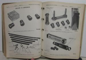 1949 Chrysler Passenger Cars Parts List Royal Saratoga New Yorker Imperial