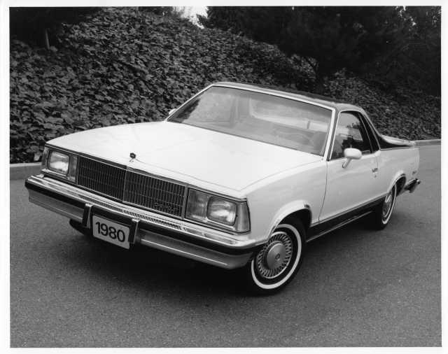 1980 Chevrolet El Camino Factory Press Photo 0172