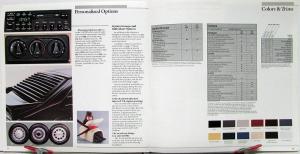 1987 Ford Mustang LX GT Packages Options Sales Brochure Oversized Original
