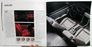1990 Ford Mustang LX 5.0 GT LX Packages Options Sales Brochure Oversized Orig