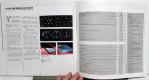 1990 Ford Mustang LX 5.0 GT LX Packages Options Sales Brochure Oversized Orig