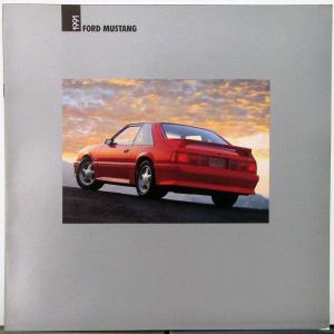1991 Ford Mustang LX 5.0L GT LX Packages Options Sales Brochure Oversized Orig