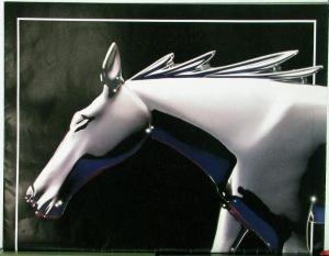 1994 Ford Mustang Motor Trend Car of the Year Poster Sales Folder Orig Oversized