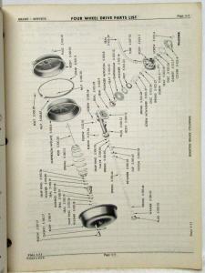 1957 MOPAR Parts List for Dodge Trucks K-Series