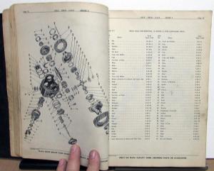 1948-1951 MOPAR Parts List for Dodge Trucks B-Series Exc Power Wagon & Route Van