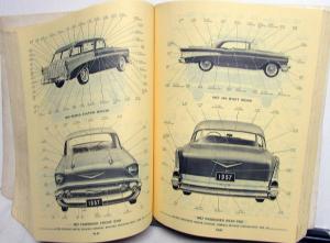 1938-1964 Chevrolet Passenger Car Chassis & Body Parts Catalog BelAir Impala 150