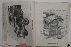 1929-1948 Chevrolet Cars & Trucks Master Parts List Catalog Book Six Cylinder