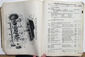 1929-1948 Chevrolet Cars & Trucks Master Parts List Catalog Book Six Cylinder