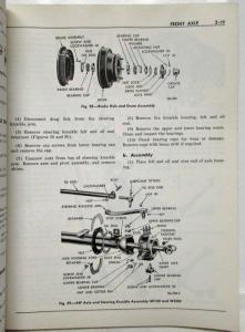 1962 Dodge Truck S-Series Models Service Shop Repair Manual