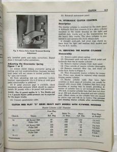 1962 Dodge Truck S-Series Models Service Shop Repair Manual