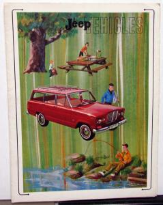 1964 Jeep Dealer Sales Brochure Tuxedo Park Mark IV Wagoneer Gladiator Universal