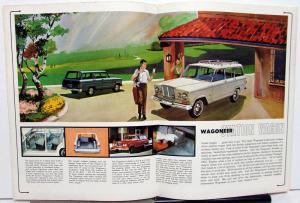 1964 Jeep Dealer Sales Brochure Tuxedo Park Mark IV Wagoneer Gladiator Universal