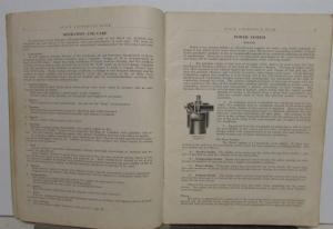 1926 Buick Standard Master Six Models Reference Book Owners Manual Original